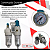 FRL00 Conjunto Regulador Lubrifil Peq. 14 Pro. - 0761020004 - SIGMA - Imagem 3