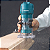 Tupia 3709 127V 530W 6mm Laminados - 3709-127V - Makita - Imagem 3