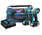 Parafusadeira\Furadeira De Impacto 1/2'' 18V 2 Baterias C/ Carregador C/ Bolsa - DLX2336SYX - Makita - Imagem 1