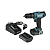 Parafusaderia/Furadeira deImpacto 1/2 18v 2BAT C/Carr C/Mal - WS2390K2 - Wesco - Imagem 3