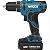 Parafusaderia/Furadeira deImpacto 1/2 18v 2BAT C/Carr C/Mal - WS2390K2 - Wesco - Imagem 1