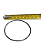 Oring da bomba L6/12 (REF.9A) - 587191 - ZM Bombas - Imagem 2