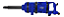 CHAVE DE IMPACTO 1 - 425KGFM 3.700 TPM - PNEUMATICA - Imagem 1