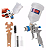 PISTOLA DE PINTURA MOD. HVLP (1.3MM) 600ML PRO-530 - BERLINE - Imagem 1