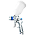 PISTOLA DE PINTURA MOD. HVLP (1.3MM) 600ML PRO-530 - BERLINE - Imagem 2