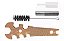 PISTOLA DE PINTURA MOD. HVLP (1.3MM) 600ML PRO-530 - BERLINE - Imagem 3