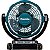 VENTILADOR DE MESA DOM 18CM 18V VERDE S/ KIT FORCA (LXT) - Imagem 1