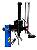 DESMONTADORA RODAS SIMPLES DR580/APO-302 AZUL MONO 220 60HZ - Imagem 3