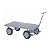 CARRO PLATAFORMA DE ACO 800KG TM-13 - MARCON - Imagem 1