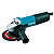 ESMERILHADEIRA ANG. 115MM 9557HNG-127V 840W MAKITA - Imagem 1