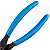 ALICATE PARA ANEIS INTERNO CURVO 8000-J21 - GEDORE - Imagem 2