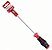 CHAVE DE FENDA SIMPLES 215R - 5/16 X 8 (VERMELHA) - ROBUST - Imagem 1