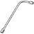 CHAVE BIELA SEXTAVADA 11MM 250B - GEDORE - Imagem 1
