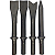 MARTELO REBARBADOR PNEUMATICO - KIT C/ 4 PONTEIROS MXT-1512B - Imagem 2