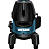 NIVEL A LASER 5 LINHAS C/ SUPORTE MAGNETICO - WESCO - Imagem 5