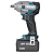 CHAVE DE IMPACTO 1/2 - 35KGFM 3.200 RPM C/CAR + 1BAT - WESCO - Imagem 1