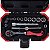 SOQUETE SEXTAVADO 1/4 - 4-13MM R49003016 (JG) 16PCS - GEDORE - Imagem 1