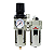 CONJUNTO PREP. AR 1/2 919454 10BAR 140PSI - WORKER - Imagem 1