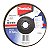DISCO FLAP LIXA LAM. 7X7/8 POL. GR120 (ALUM) - MAKITA - Imagem 1