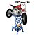 ELEVADOR DE MOTO HIDRAULICO EM-130 AZUL 130KG - BOVENAU - Imagem 2