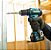 PARAFUSADEIRA/FURADEIRA 3/8 12V 2BAT (C/ CAR C/ MAL) - MAKIT - Imagem 4