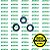 SCHULZ - RETENTOR DE AGUA (KIT 3PC)  LAV 1700W E 2000W - Imagem 1