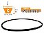 CORREIA DE TRANSMISSAO A-026 - BALFLEX - Imagem 1