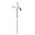 BOMBA MANUAL P/ OLEO  200 LT R080006 C/ RECIP. - RIOSULTOOLS - Imagem 1