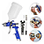 PISTOLA DE PINTURA MOD. HVLP (1.4MM) 600ML PRO-550 - BERLINE - Imagem 1
