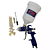 PISTOLA DE PINTURA MOD. HVLP (1.4MM) 600ML PRO-550 - BERLINE - Imagem 3