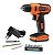 PARAFUSADEIRA/FURADEIRA  3/8 12V BAT. LITIO LD12SC (31 PCS) - Imagem 1
