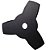 LAMINA ROCADEIRA ESTRELA 230 X 1.5 X 3.0MM 3D - MAKITA - Imagem 1