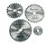 LAMINA DE WIDEA 7 1/4POL. 36D P/ ALUMINIO - CARBOGRAFITE - Imagem 1