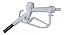 GATILHO AUT. ARLA / AGUA 3/4 - BRANCO PONTA INOX - Imagem 1
