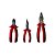 JOGO DE ALICATES COM 3 PECAS R28001004 6.1/2-8 GEDORE RED - Imagem 1