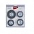 ESCOVA ACO COPO/RODA ONDULADO 10-63MM (KIT 04PCS) - MAKITA - Imagem 1