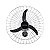 VENTILADOR OSC PAREDE 60CM PR GR PR CH HH PREMIUM - Imagem 1