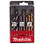 FURADEIRA IMPACTO 1/2 HP1640X2-220V 680W C/ KIT BROCAS MAKIT - Imagem 3