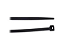 ABRACADEIRA NYLON PRETA 60X2,5 (C/ 100) - Imagem 1