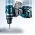 Parafusadeira/Furadeira 1/2" De Impacto 40V Sem Bateria e Sem Carregador - HP002GZ Makita - Imagem 2