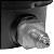 MANOMETRO 1/4 - 30 TON - VERTICAL - S/ GLICERINA (BOVENAU) - Imagem 2