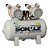 COMPRESSOR DE AR MSV 12 /100L 220V  60HZ ISENTO DE OLEO - Imagem 1