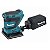 LIXADEIRA ORBITAL + DC18RC + BL1830B MAKITA - Imagem 1