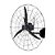 VENTILADOR DE PAREDE IND 1MT VEL 220V PRETO VP1M2 - Imagem 1