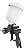 PISTOLA DE PINTURA MOD. HVLP (1.4MM) 600ML PRO-532B - BERLIN - Imagem 1