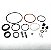 Kit de Reparo Macaco 4 Toneladas EF - K4 EF - BOVENAU - Imagem 1