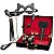 kit Maleta Sado de Luxo com Preto - Algema, Tornozeleira com Corrente,Venda e Chicote - SI - Imagem 7