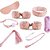 Kit com 7 - itens de Sado - Rosa - Imagem 1