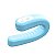 Vibrador de Ponto G - Flex - Clarke AZUL CLARO - Imagem 4
