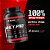 100% Whey Pro Concentrado 900gr Sabor Chocolate Duplo - Imagem 2